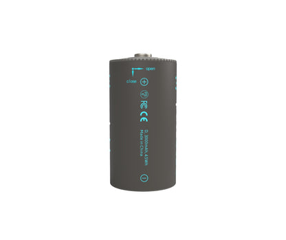 Pale Blue C USB Rechargeable Smart Batteries