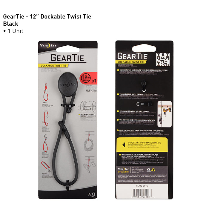 Nite Ize GearTie Dockable Twist Tie