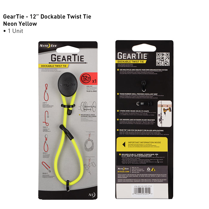 Nite Ize GearTie Dockable Twist Tie