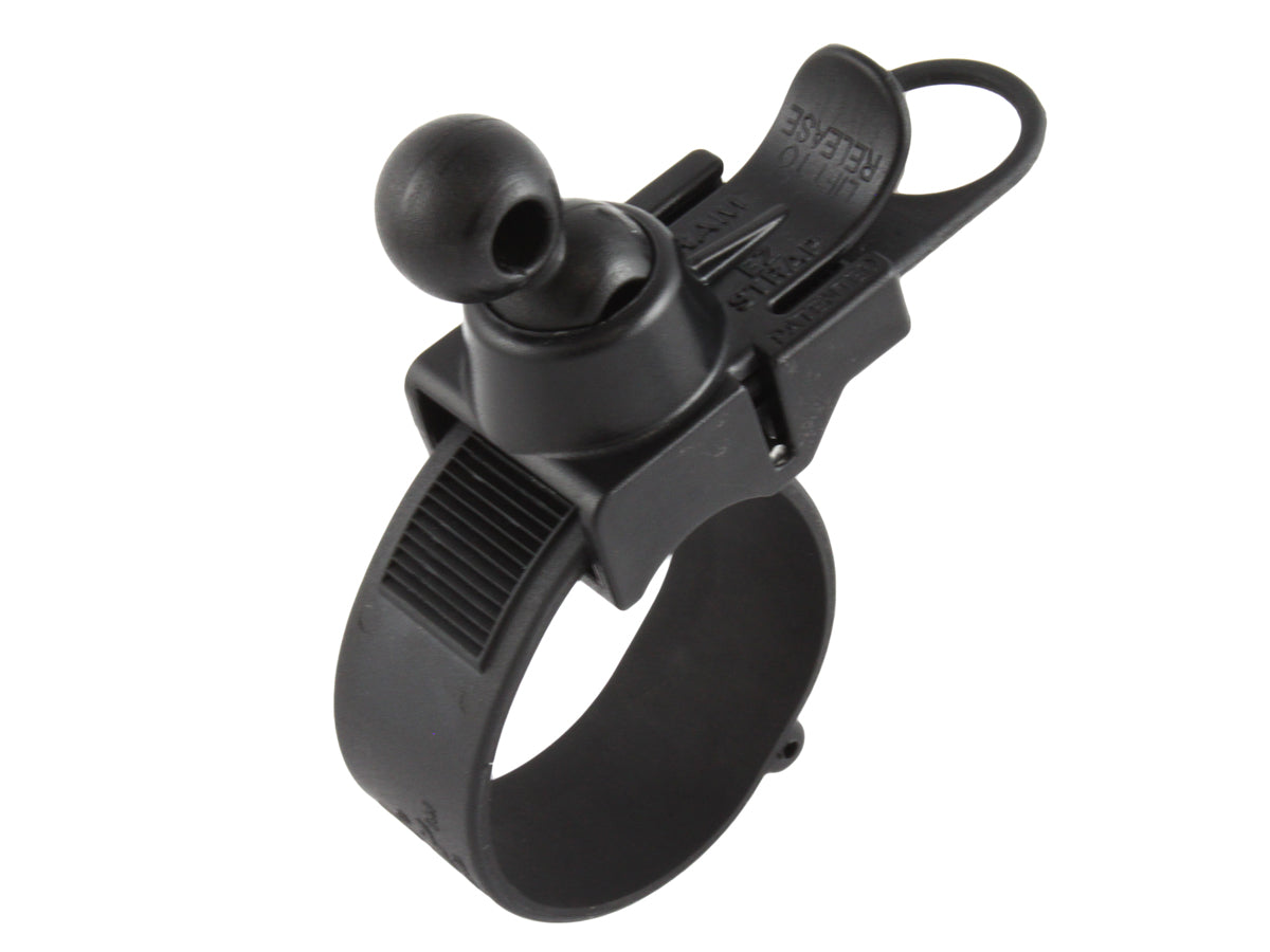 RAM® EZ-Strap™ Rail Mount with Double Ball Adapter