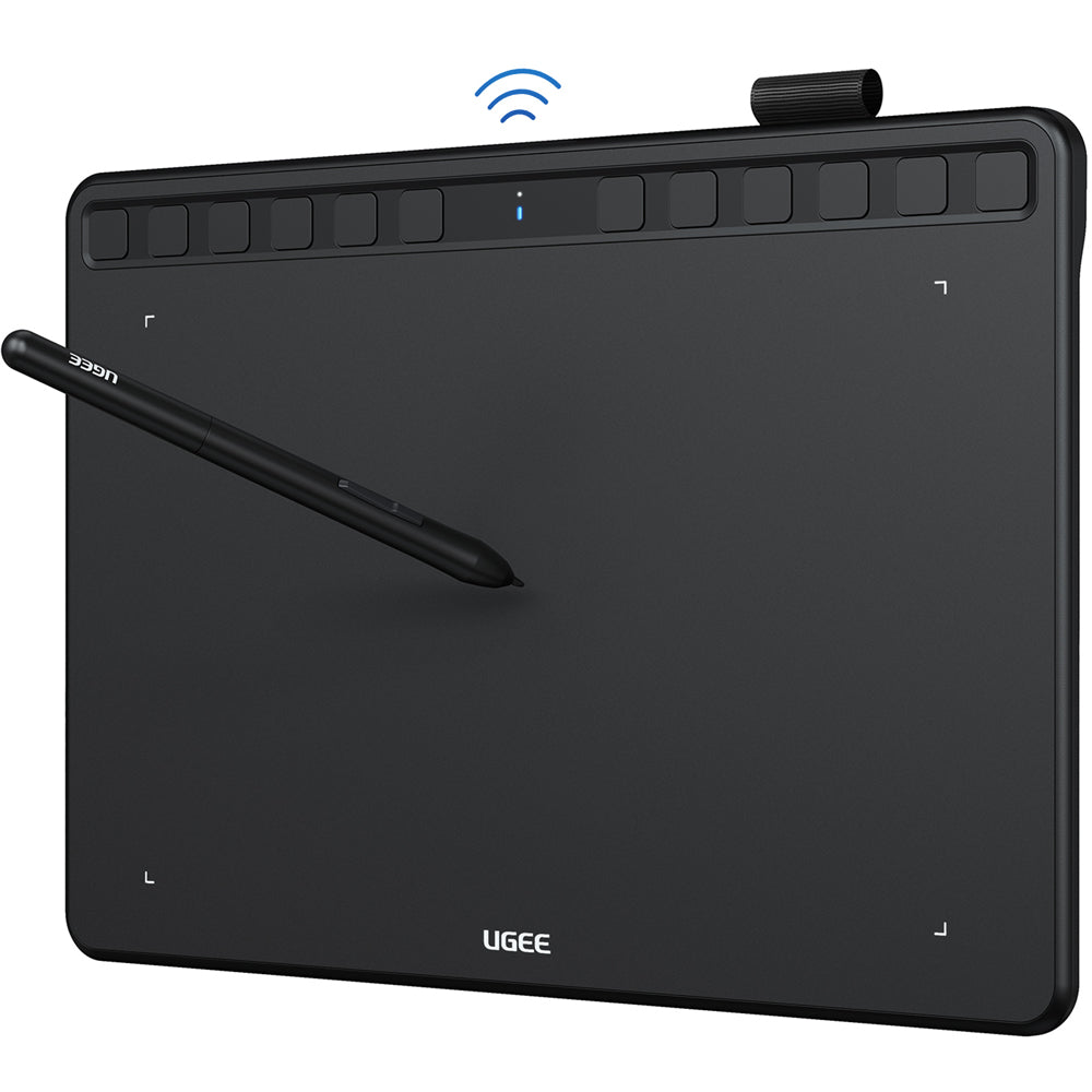 Learn from Home (UGEE S1060W (Wireless) + Skullcandy Method ANC + Otterbox 10oz Tumbler)