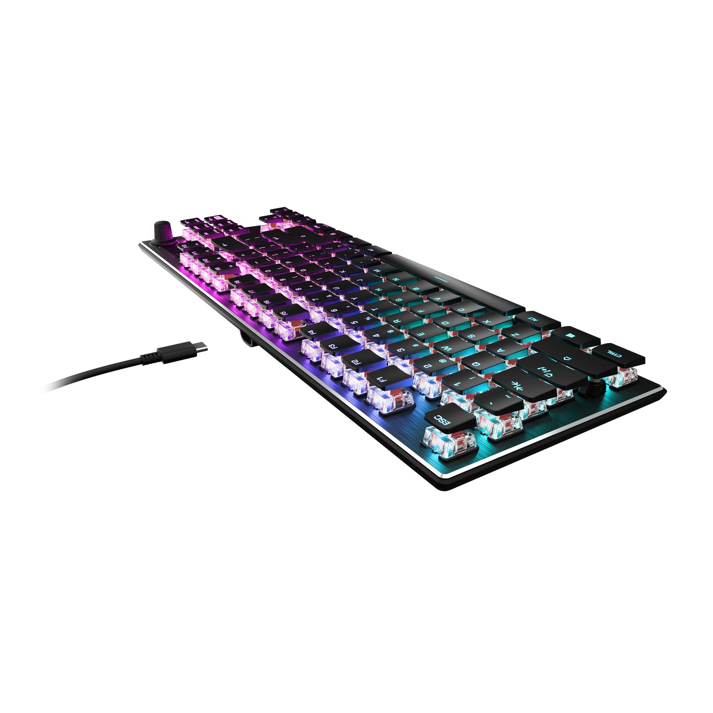 ROCCAT Vulcan TKL Tenkeyless Linear Mechanical Titan Switch Gaming Keyboard  - Black