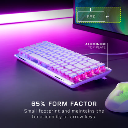 ROCCAT Vulcan II Mini 65% Optical Gaming Keyboard - White