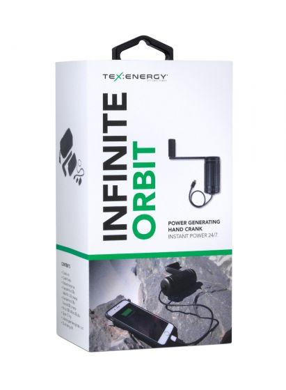Texenergy Infinite Orbit - Power Generating Hand Crank