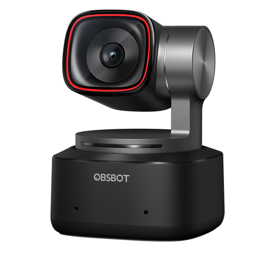 Obsbot Tiny 2 - Pan, Tilt & Zoom, 4K AI webcam with auto tracking